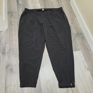 Old Navy Plus Size Black Drawstring Jogger Pants